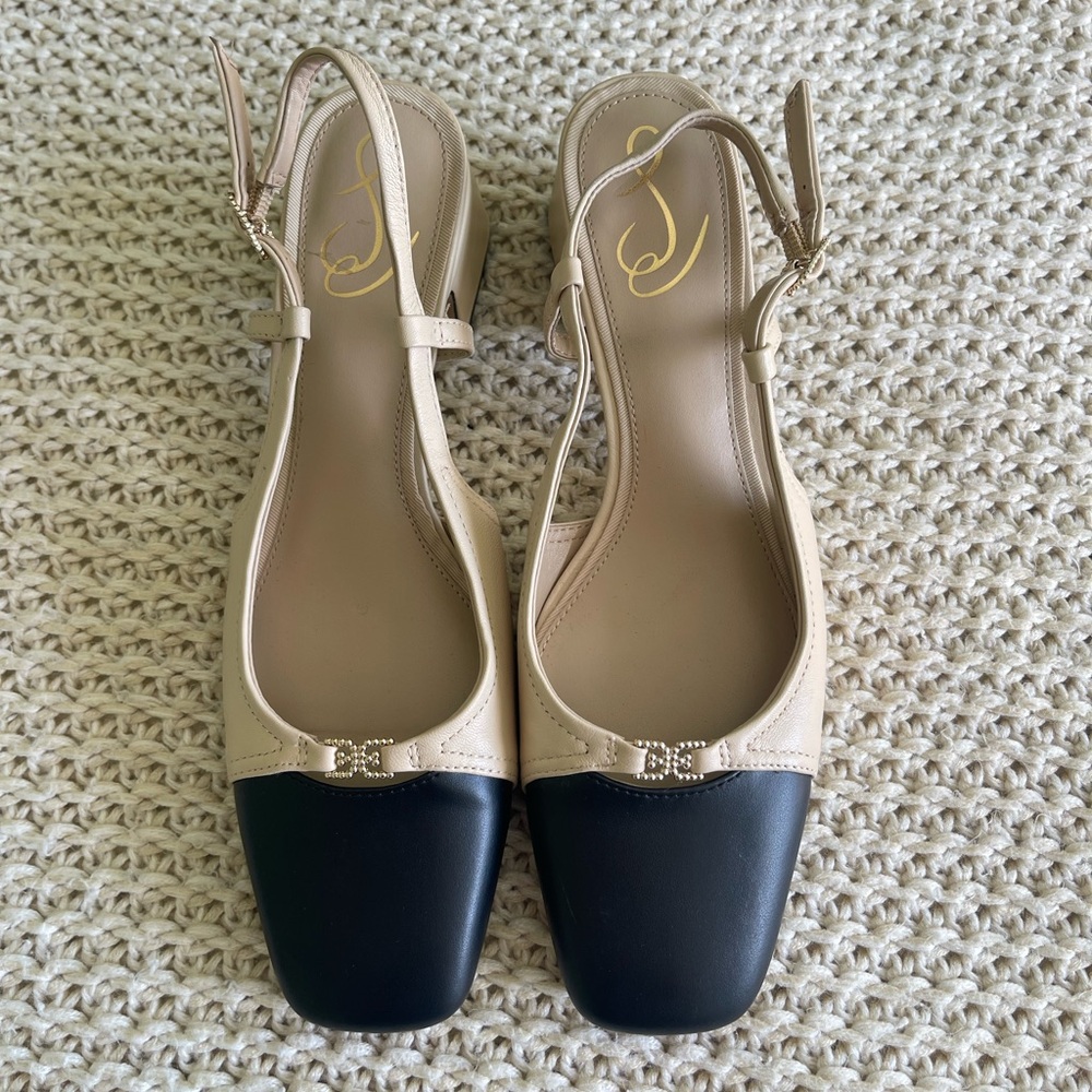 Sam Edelman Slingback Kitten Heels